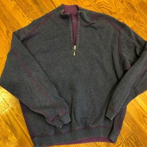 Mens Tommy Bahama Reversible Sweatshirt Sz 7